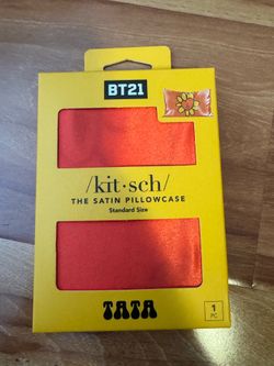 Kitsch satin pillowcase