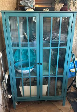 Two AQUA cabinets