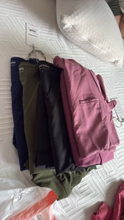 Large Mandala scrubs  (petite in pants)