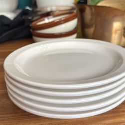 Buffalo China set of 5 plates