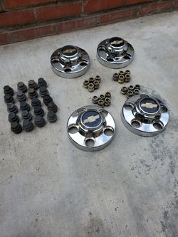 Chevy Obs Chrome Center Caps  / Silverado Chrome Center Caps