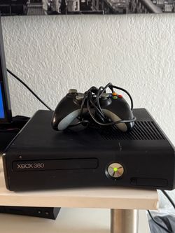 Xbox 360 Slim Console with Wired Controller