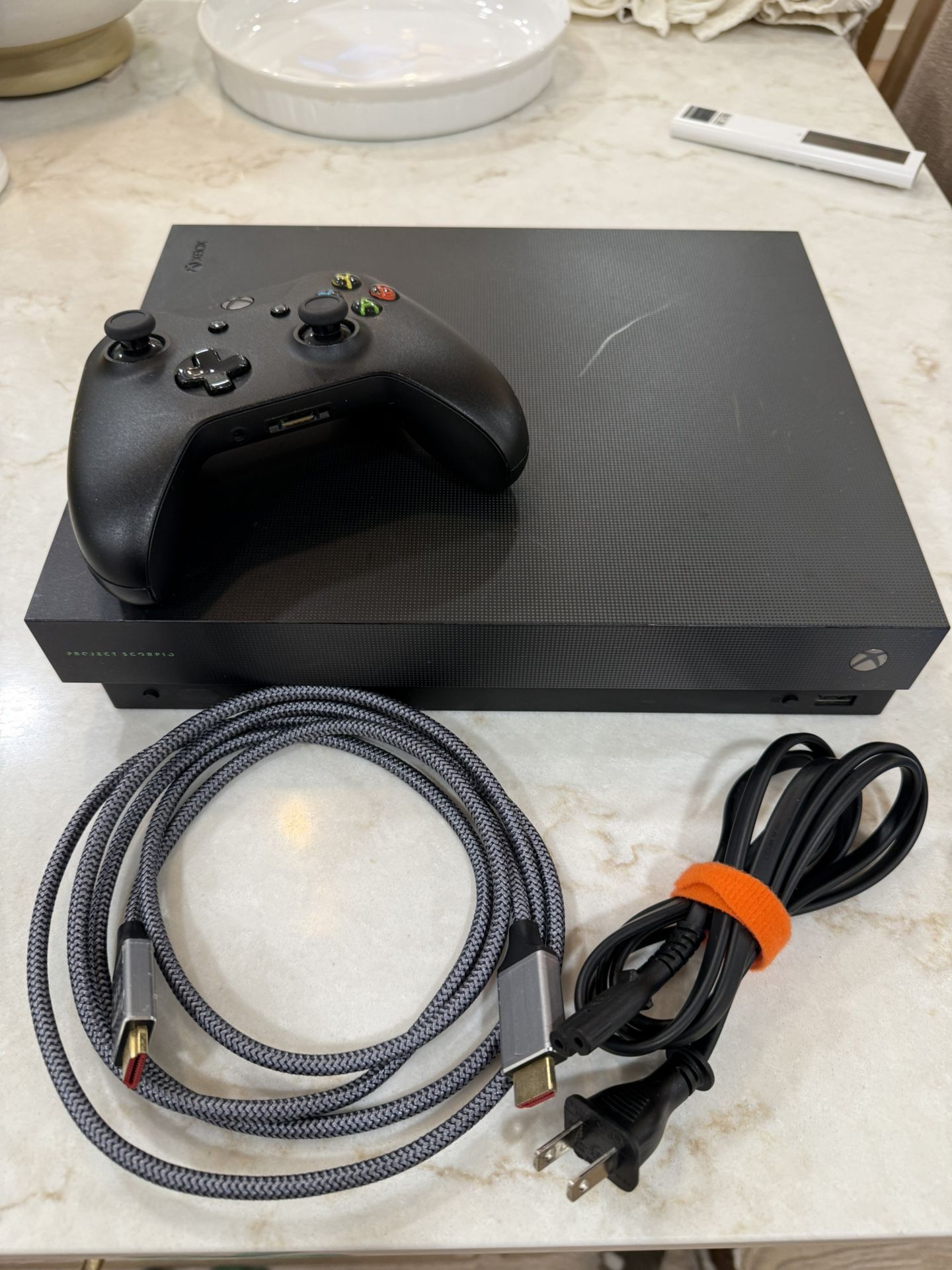 Xbox One X Project Scorpio Edition Good Condition