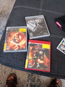 Lost of 3 ps3 games