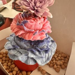 Homemade Cupcake Candle  