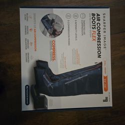 Sharper Image - Air Compression Boots Flex Leg Recovery System 