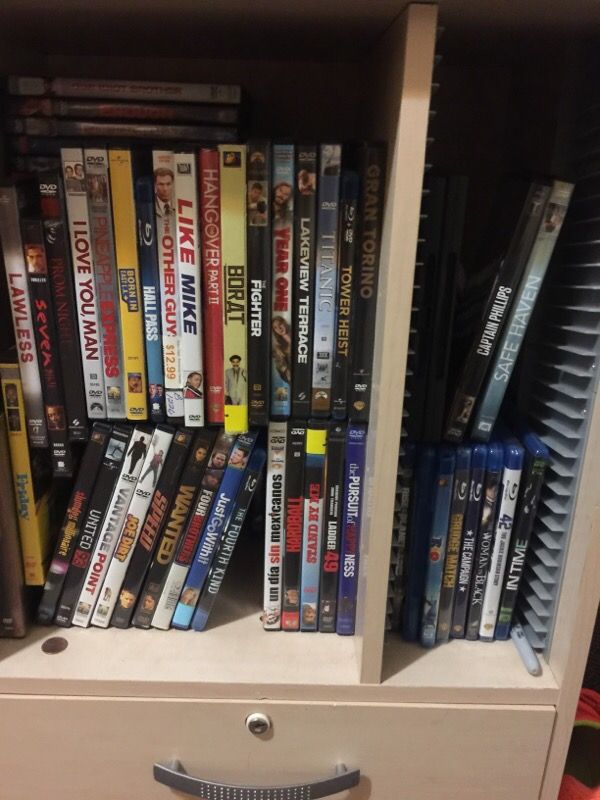 All movies dvd and blue ray