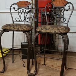 Tall Antique Bar Stools