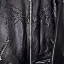 Leather Bomber Jacket Sold Out Online