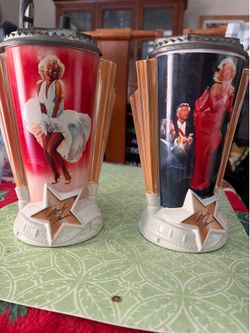 Marilyn Monroe beer stein PAIR