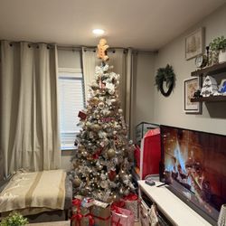 7 Foot Christmas Tree (ornaments Not Included) 