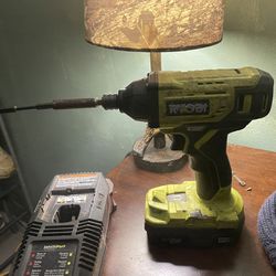 Ryobi Impact drill W/ Battery And Charger