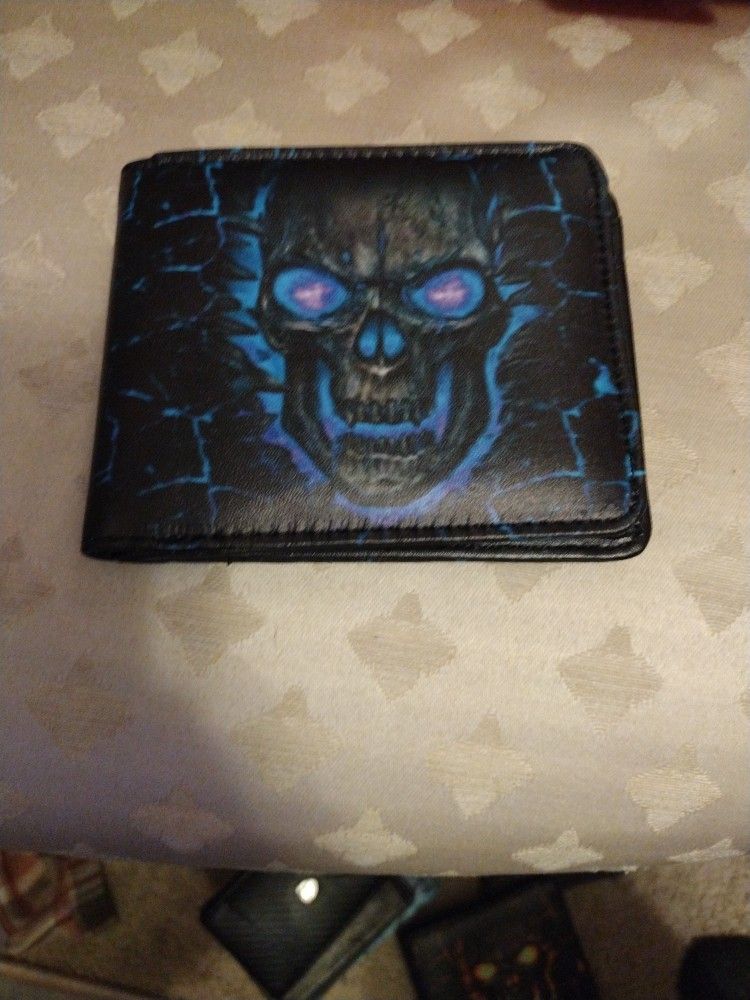 Fire Skull Wallet