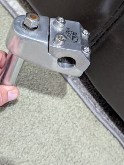 MONGOOSE BMX BICYCLE GOOSENECK /STEM 22.2 MM IN GOOD CONDITION