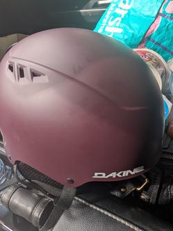 Dakine Helmet Matte Burgundy