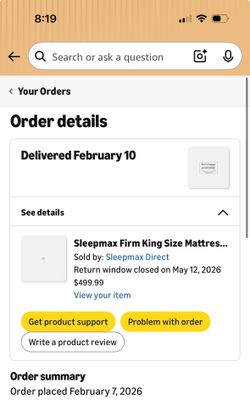 King Matress
