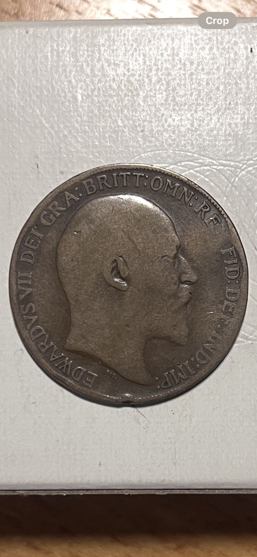 1908 England One Penny
