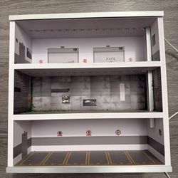 1:64 Hot Wheels Display Case Diorama 