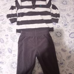 18 Months Baby Boy Fleece Set