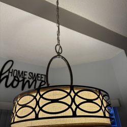 Chandelier And 3 Pendants