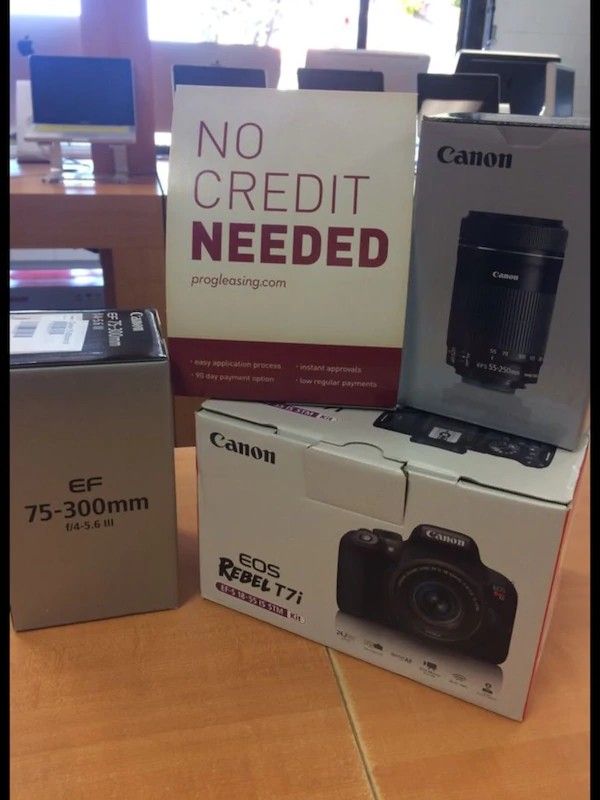 Dslr digital camera only $40 Down gets one. Canon Sony nikon