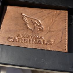 New NFL Arizona Cardinal Wallet and Key Chain