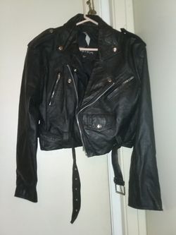 Leather jacket, Wilson, bikers jacket