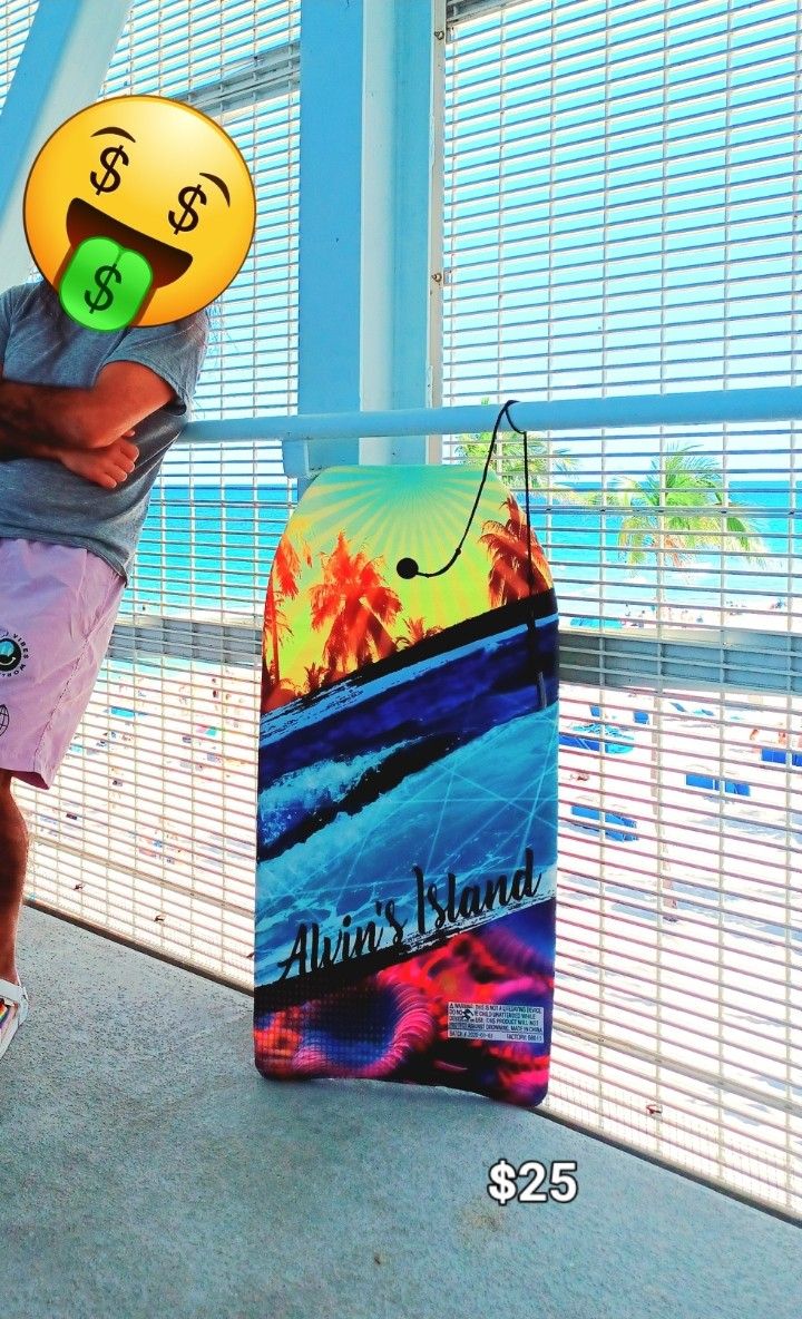 Alvin's Island Boogie Board Like New