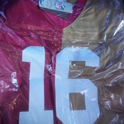 Joe Montana Split Color Jersey Size XLT 