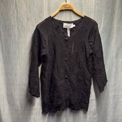 Katie May Button Down Shirt with Long Sleeves size small NWT
