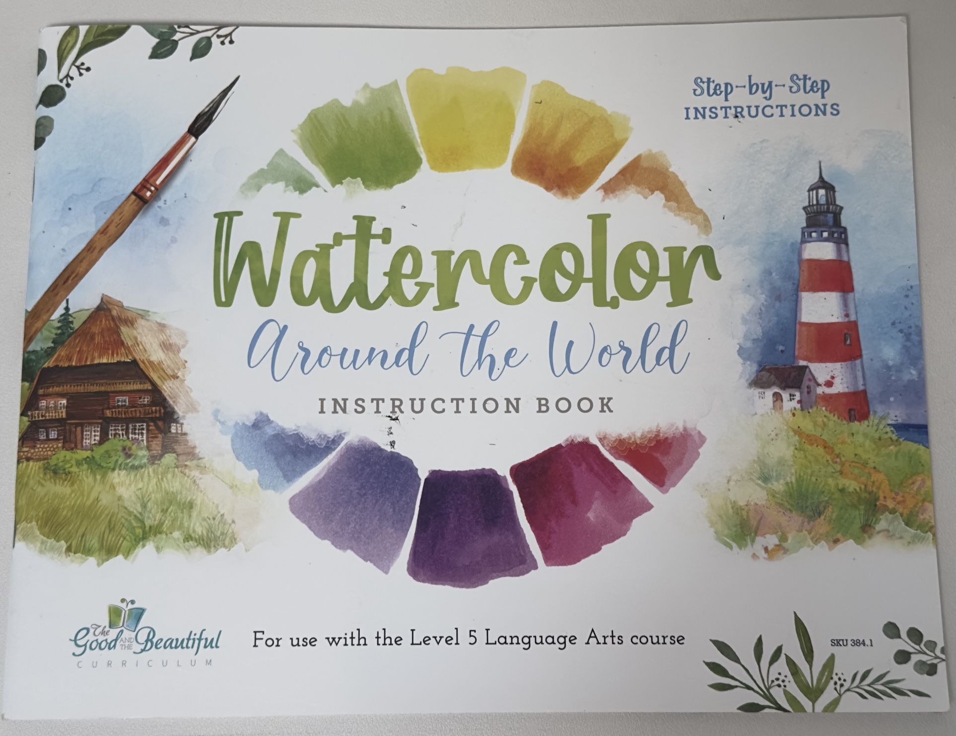 Watercolor Art Book Homeschool Around The World