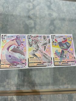 Pokémon TCG Shining Fates VMAX Holo Promo Lot Lapras, Dragapult, Grimmsnarl