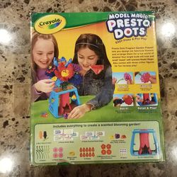 New Crayola Magic Presto Dots Air Dry Clay - Fragrant Garden Playset