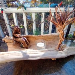 Organic Candle Holder 