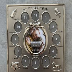 First Year Photo Frame 