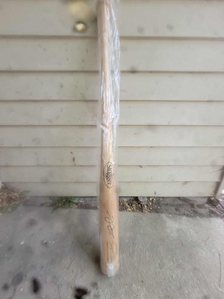 Frank Thomas Auto Louisville Slugger Bat With Beckett COA