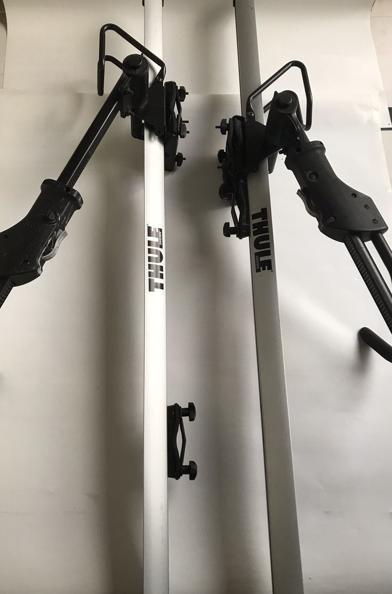 Two(2) Thule 594XT Sidearm Roof Mount Bike Racks