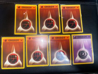 1st Ed Shadowless Energy Lot