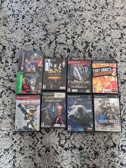 Rare PlayStation 1 and PlayStation 2 video games