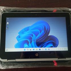 HP ProBook x360 11 G3 EE 2 in 1 Laptop, 11 Inch, 1.1GHz Intel Celeron N4100, 4GB RAM, 128GB SSD, Windows 11 Pro