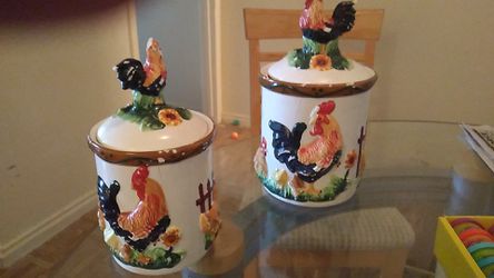 Rooster canisters