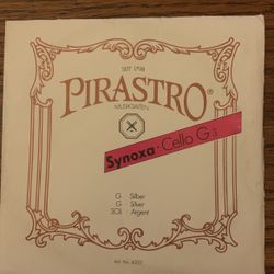 Pirastro Synoxa 4/4 Cello G String New