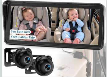 In-Car Dual Camera Baby Monitoring System