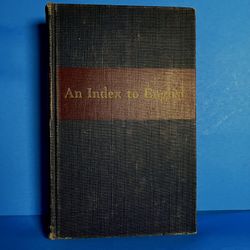 An Index to English by Porter G. Perrin 1939 Handbook of Usage & Style Hardcover