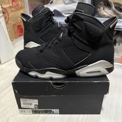 Air Jordan 6 Retro Chrome Metallic Silver
