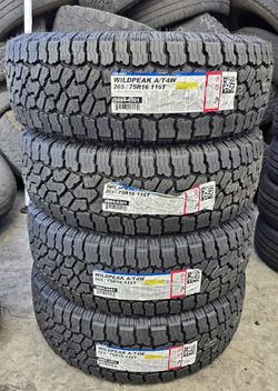 265/75R16 Set Of 4 Falken Wildpeak A/T4w New Tires 