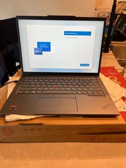 Lenovo ThinkPad T14 Gen 6 14" Al Laptop, Copilot + PC, AMD Ryzen Al 5 PRO 340, 2.0 GHz, 16GB RAM, 256GB SSD, Windows 11 Pro