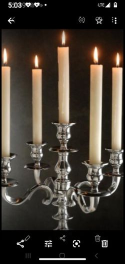 ABSOLUTELY GORGEOUS PAIR OF MIKASA CANDELABRAS $75. FIRM !!