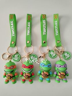 NINJA TURTLES KEYCHAIN