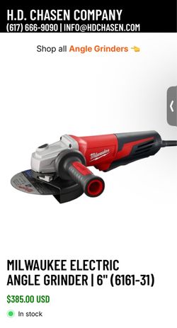 Milwaukee 6in Angle Grinder